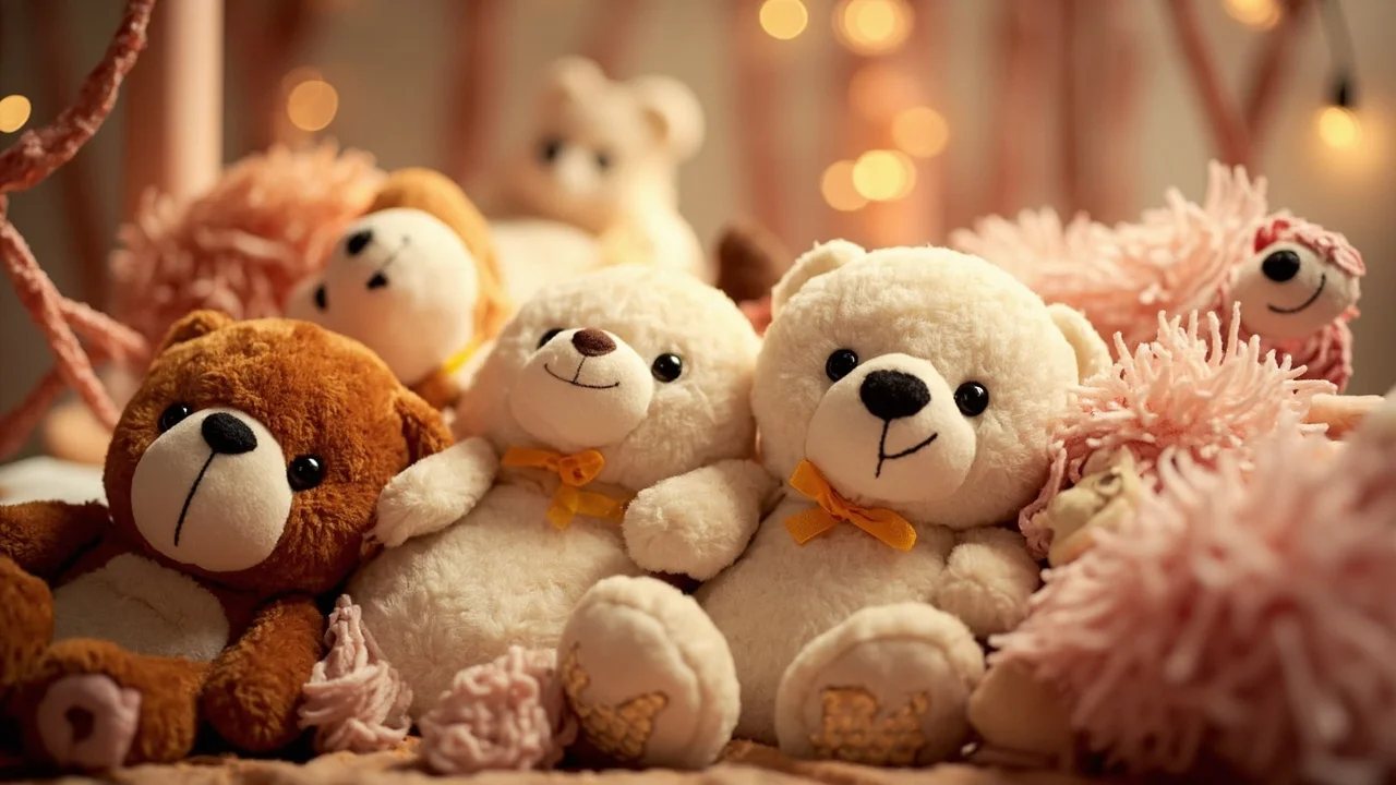 Soft Plush Toys Decoration industry scene